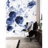 Wallpaper WP-217 Fotomural Royal Blue Flowers 1 - KEK AMSTERDAM