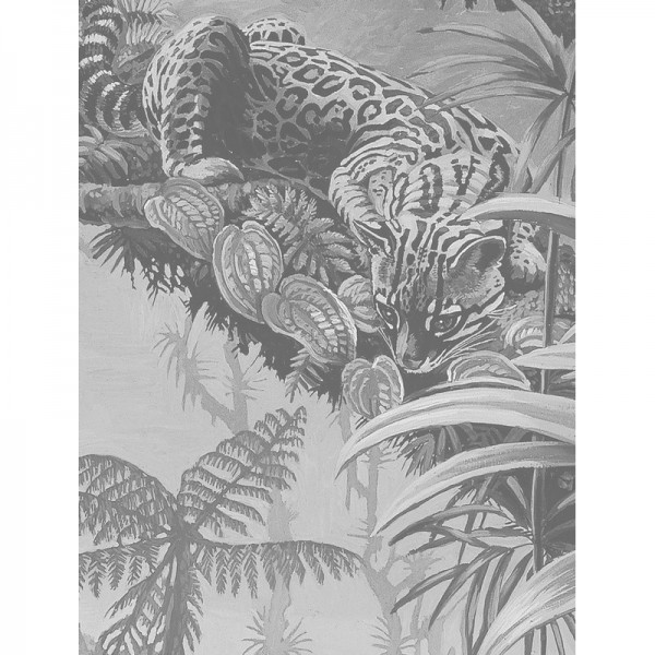 Papier peint CK-081 Wallpaper Circle Tropical Landscapes - KEK AMSTERDAM