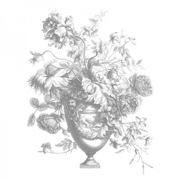 Tapete BP-037 Wall Mural Engraved Flowers - KEK AMSTERDAM