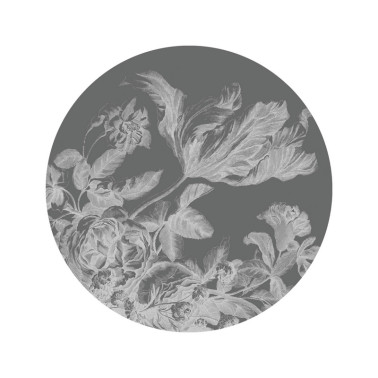 Wallpaper SC-066 Wall Mural Engraved Flowers - KEK AMSTERDAM