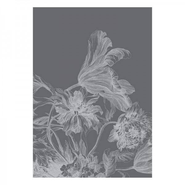 Carta da Parati WP-629 Wall Mural Engraved Flowers - KEK AMSTERDAM