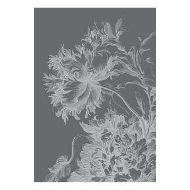 Papier peint WP-630 Wall Mural Engraved Flowers - KEK AMSTERDAM