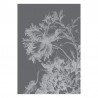 WP-630 Wall Mural Engraved Flowers