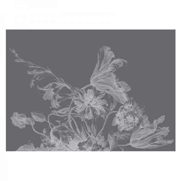 Wallpaper WP-659 Wall Mural Engraved Flowers - KEK AMSTERDAM