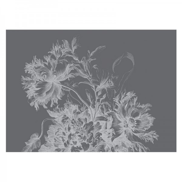 Tapete WP-660 Wall Mural Engraved Flowers - KEK AMSTERDAM