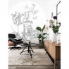 Papier peint BC-059 Wall Mural Engraved Flowers - KEK AMSTERDAM