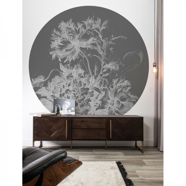 Papel de parede BC-065 Wall Mural Engraved Flowers - KEK AMSTERDAM