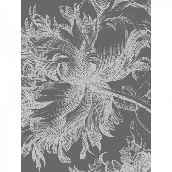 Papier peint BP-032 Wall Mural Engraved Flowers - KEK AMSTERDAM