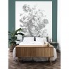 Papier peint BP-037 Wall Mural Engraved Flowers - KEK AMSTERDAM