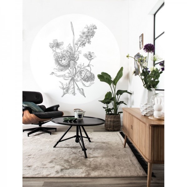 Papel Pintado CK-064 Wall Mural Engraved Flowers - KEK AMSTERDAM