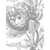 Papel de parede CK-064 Wall Mural Engraved Flowers - KEK AMSTERDAM