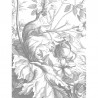 Wallpaper CK-068 Wall Mural Engraved Flowers - KEK AMSTERDAM