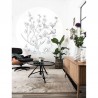 CK-069 Wall Mural Engraved Flowers