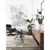 Papier peint PA-013 Wall Mural Engraved Flowers - KEK AMSTERDAM