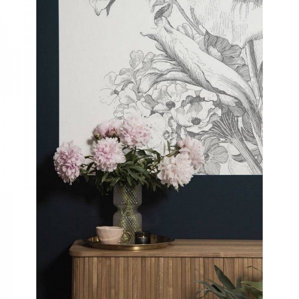 Papier peint PA-013 Wall Mural Engraved Flowers - KEK AMSTERDAM