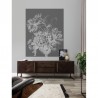 Papier peint PA-032 Wall Mural Engraved Flowers - KEK AMSTERDAM