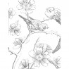 Carta da Parati PA-034 Wall Mural Engraved Flowers - KEK AMSTERDAM