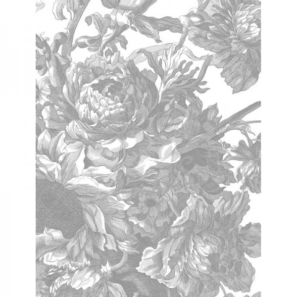 Papel de parede PA-038 Wall Mural Engraved Flowers - KEK AMSTERDAM