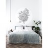 Papier peint SC-067 Wall Mural Engraved Flowers - KEK AMSTERDAM