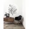 Carta da Parati SC-068 Wall Mural Engraved Flowers - KEK AMSTERDAM