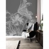 Papier peint WP-629 Wall Mural Engraved Flowers - KEK AMSTERDAM