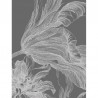 Papier peint WP-629 Wall Mural Engraved Flowers - KEK AMSTERDAM