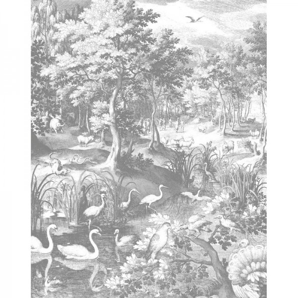 Tapete PA-030 Wallpaper Panel Engraved Landscapes - KEK AMSTERDAM