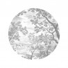 SC-046 Wallpaper Circle Engraved Landscapes