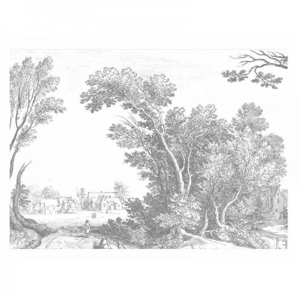 Papier peint WP-326 Wall Mural Engraved Landscapes - KEK AMSTERDAM