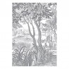 WP-616 Wall Mural Engraved Landscapes