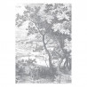 WP-619 Wall Mural gravado paisagens