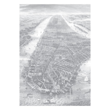 Papier peint WP-622 Wall Mural Engraved Landscapes - KEK AMSTERDAM