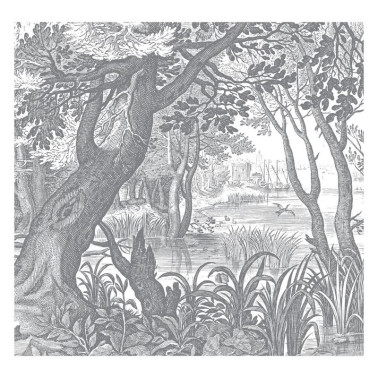 Papel de parede WP-631 Wall Mural Engraved Landscapes - KEK AMSTERDAM