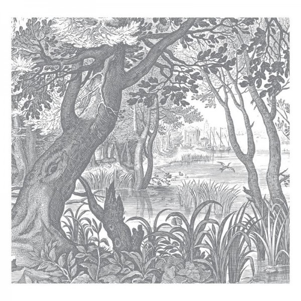 Papier peint WP-631 Wall Mural Engraved Landscapes - KEK AMSTERDAM