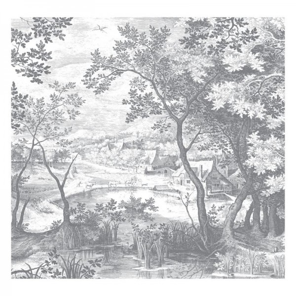 Papier peint WP-634 Wall Mural Engraved Landscapes - KEK AMSTERDAM