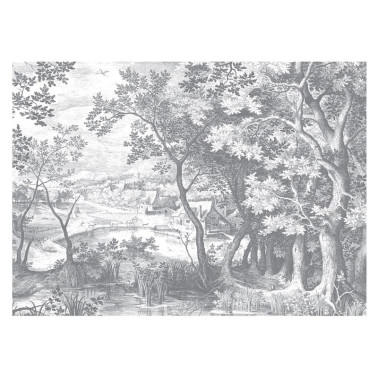 Papier peint WP-649 Wall Mural Engraved Landscapes - KEK AMSTERDAM