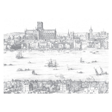 Papel de parede WP-654 Wall Mural Engraved Landscapes - KEK AMSTERDAM