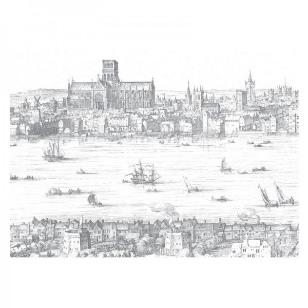 Papel Pintado WP-654 Wall Mural Engraved Landscapes - KEK AMSTERDAM