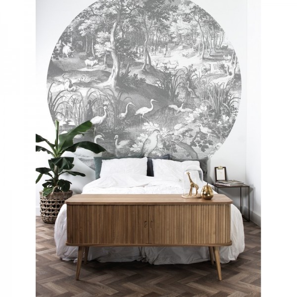 Papier peint BC-045 Wallpaper Circle XL Engraved Landscapes - KEK AMSTERDAM