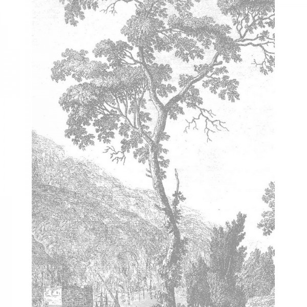 Papier peint PA-002 Wallpaper Panel Engraved Tree - KEK AMSTERDAM