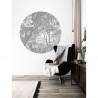 Papel de parede SC-044 Wallpaper Circle Engraved Landscapes - KEK AMSTERDAM