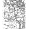 Wallpaper WP-619 Wall Mural Engraved Landscapes - KEK AMSTERDAM