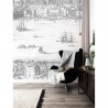 Papel Pintado WP-624 Wall Mural Engraved Landscapes - KEK AMSTERDAM