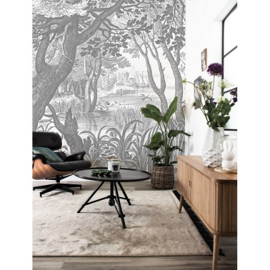 WP-631 Wall Mural Engraved...