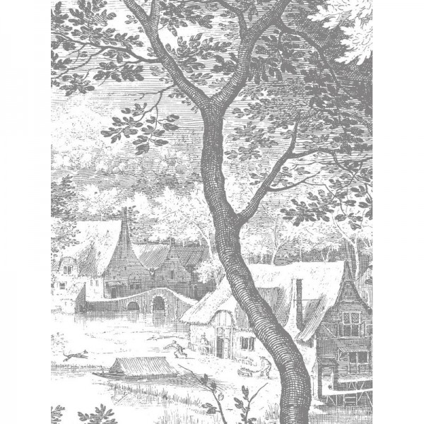 Papier peint WP-634 Wall Mural Engraved Landscapes - KEK AMSTERDAM