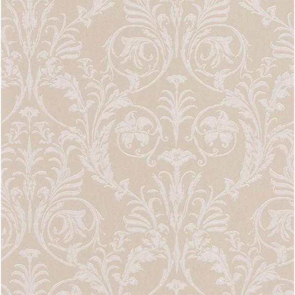 Wallpaper Trianon Blanc-Beige 86021218 - Casadeco