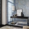 Carta da Parati Reflet Bleu-Argent 86036149 - Casadeco