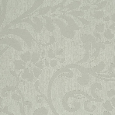 Papel de parede Midnight 3 Arabesque Fond Moire Gris 26509106 - Casadeco