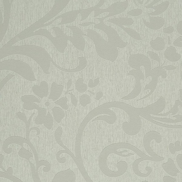 Tapete Midnight 3 Arabesque Fond Moire Gris 26509106 - Casadeco