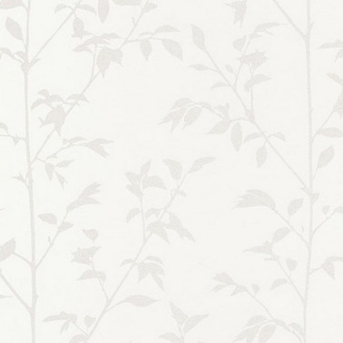 Wallpaper Shine Vegetal Blanc 68570000 - Casadeco